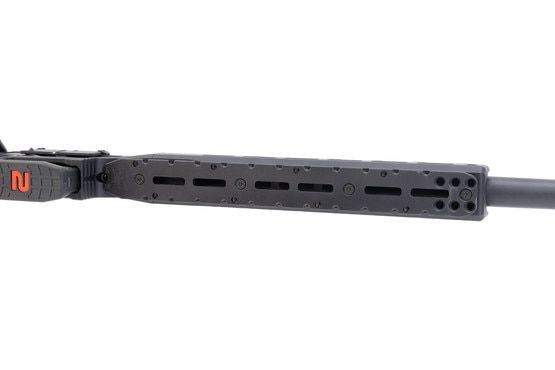Seekins Precision bolt action rifle with modular M-LOK forend.